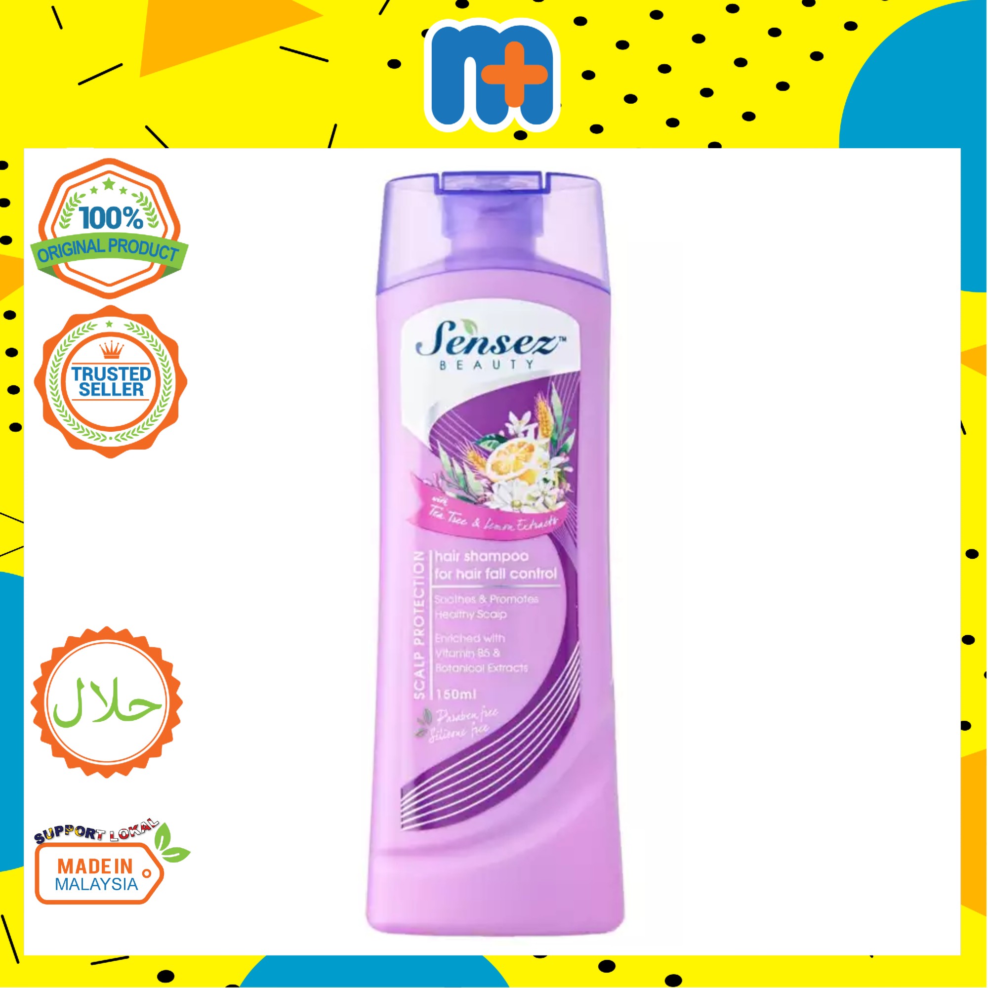 SENSEZ BEAUTY HAIR FALL CONTROL SHAMPOO 150ML